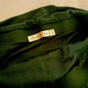 Strapless maxi dress